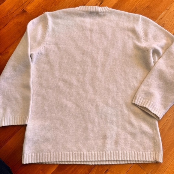 J. Crew White Sweater - Picture 6 of 6